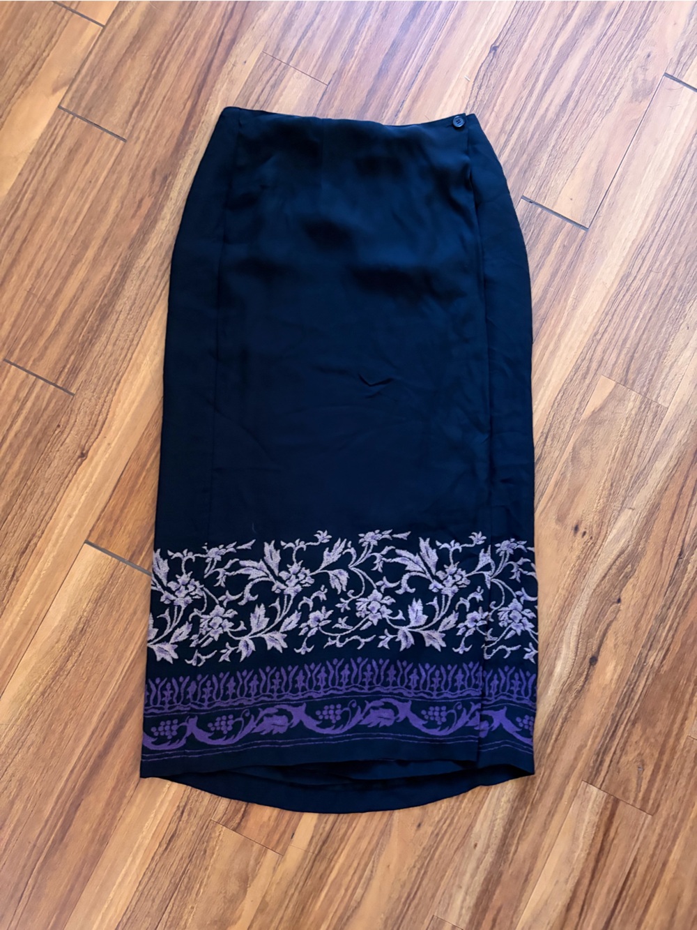 Vintage the loft wrap maxi skirt